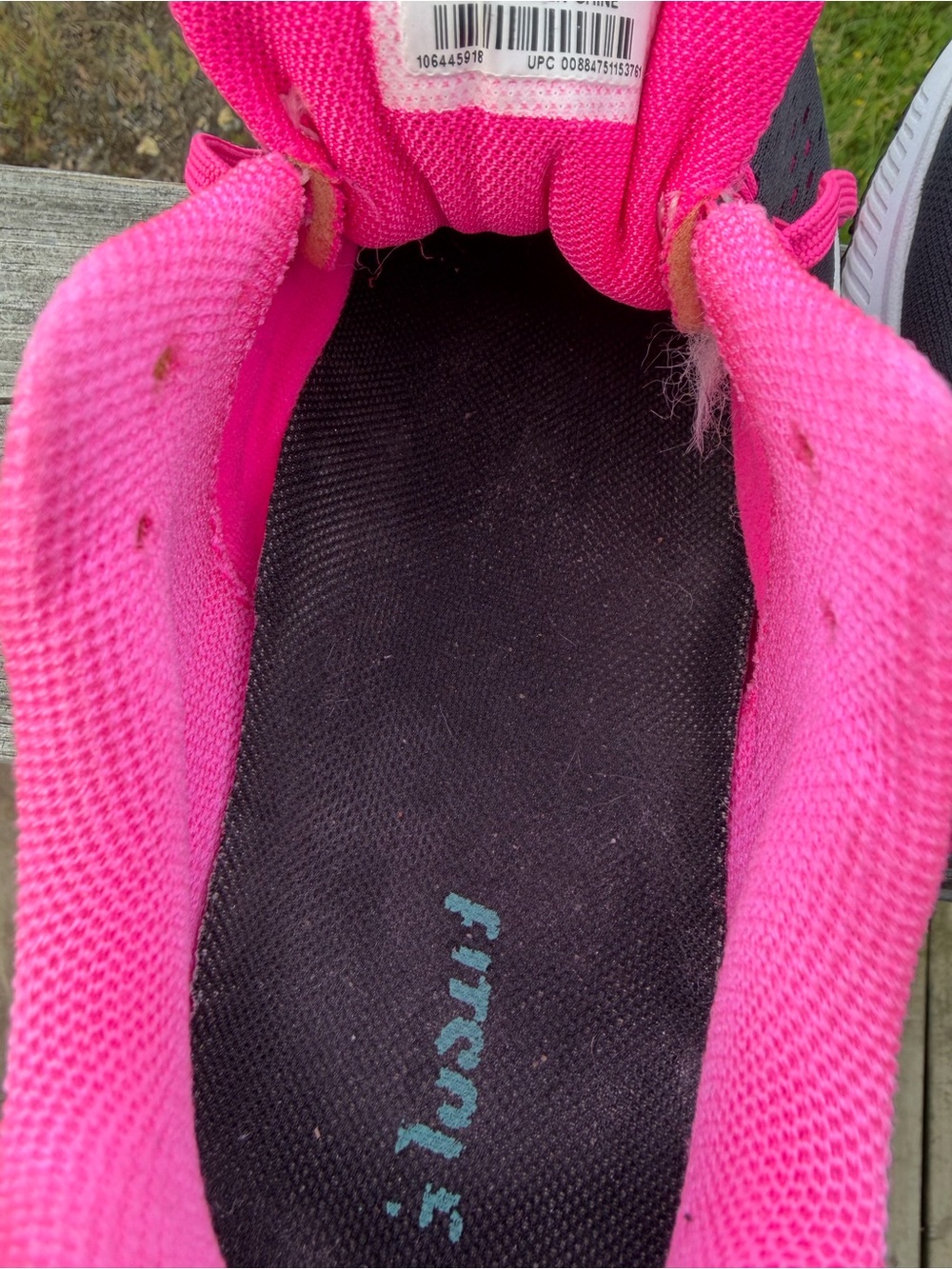 Nike Zoom Winflo 3 Women’s Running Sneakers Size 11 – Black Pink - Picture 4 of 7